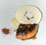 Duck liver w apple crisp1.JPG